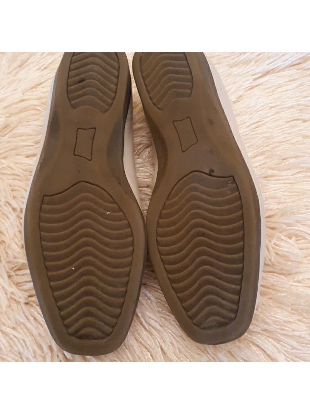 I ♥️ Comfort Tan leather Slip on Shoes Size 8W - Picture 6 of 8